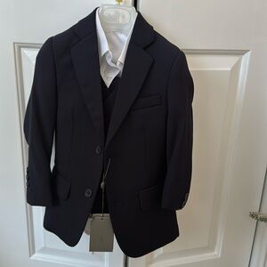 4T Boys Paisley of London - Suit, jacket, pants, vest & shirt NWT!